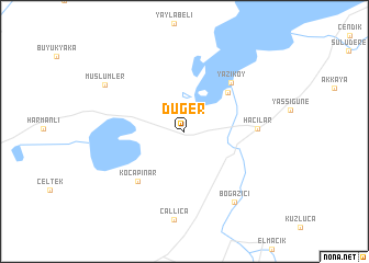 map of Düğer