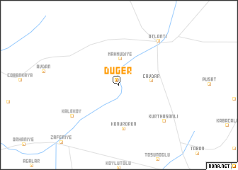 map of Düğer