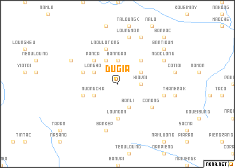 map of Du Gia