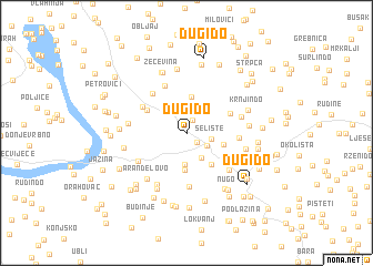 map of Dugi Do