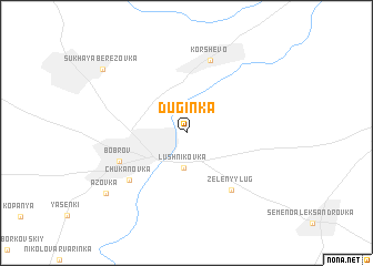 map of Duginka