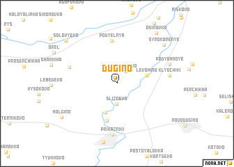 map of Dugino