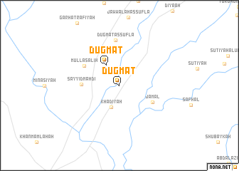 map of Dugmāt