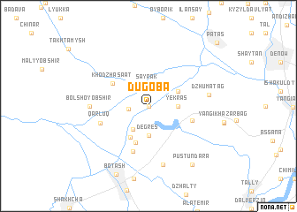 map of Dugoba