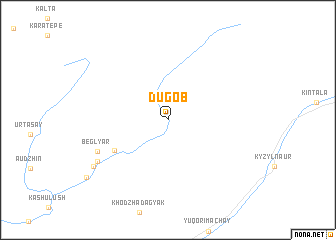 map of Dugob