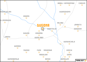 map of Dugoma