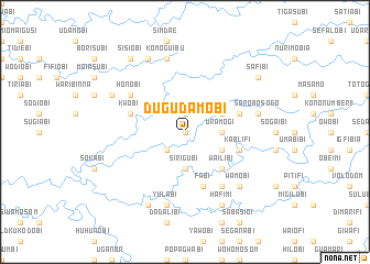 map of Dugudamobi