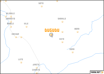map of Dugudu
