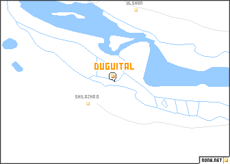 map of Dugui Tal