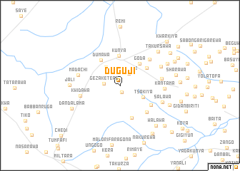 map of Duguji