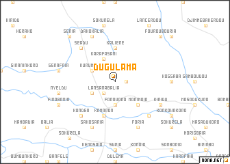 map of Dugulama