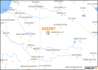 map of Dugway