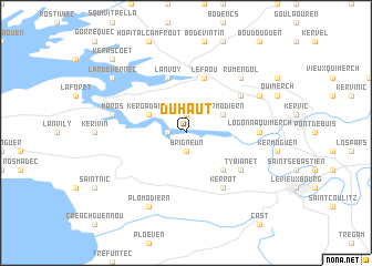 map of Duhaut