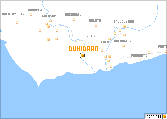 map of Duhidaan