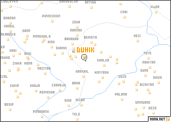 map of Duhik