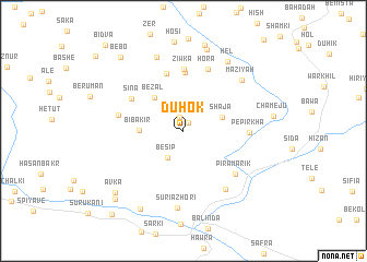 map of Duhok