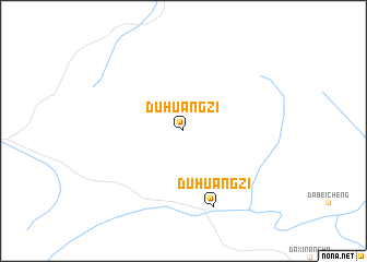 map of Duhuangzi