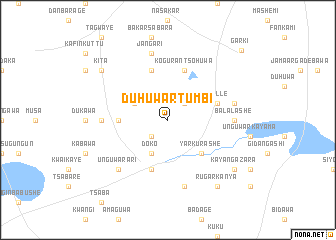 map of Duhuwar Tumbi