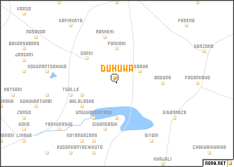 map of Duhuwa