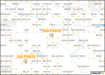 map of Duifhuis