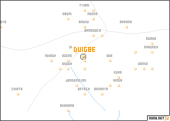 map of Duigbe