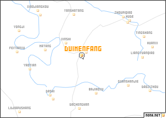 map of Duimenfang