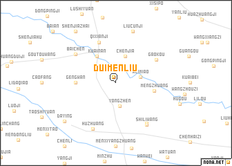 map of Duimenliu