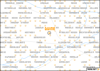 map of Duine