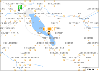 map of Duingt