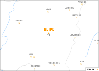 map of Duipo