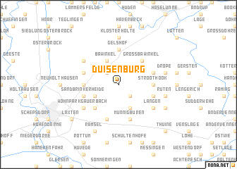 map of Duisenburg