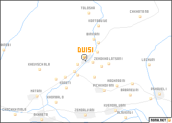 map of Duisi