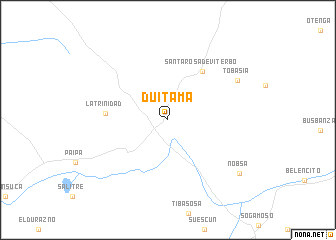 map of Duitama