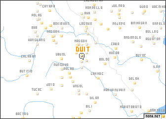 map of Duit