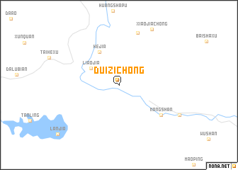 map of Duizichong