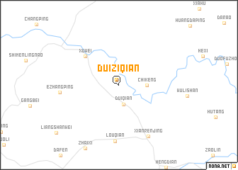 map of Duiziqian