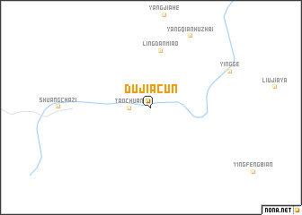map of Dujiacun