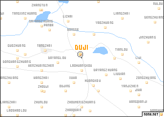 map of Duji