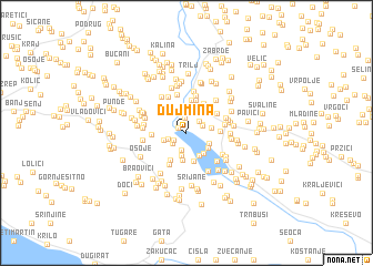 map of Dujmina