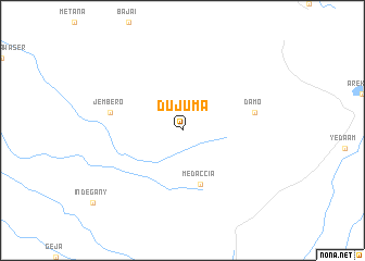 map of Dujuma