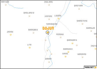 map of Dujun