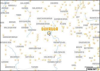 map of Dūkadda