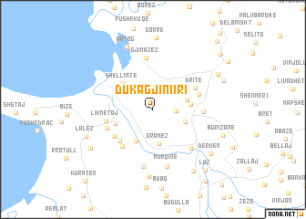 map of Dukagjini i Ri