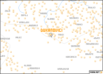 map of Ðukanovići