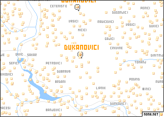 map of Ðukanovići