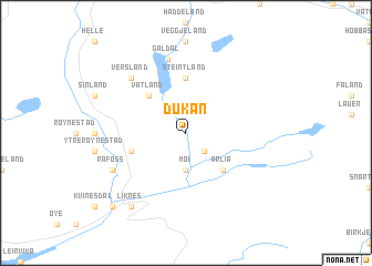 map of Dukan