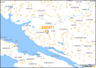 map of Dukati