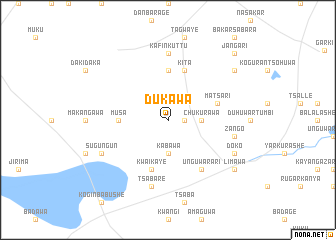 map of Dukawa