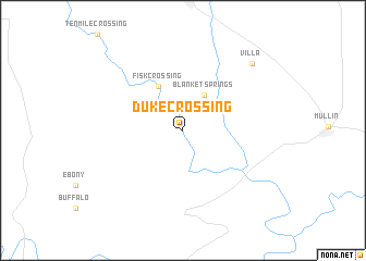 map of Duke Crossing