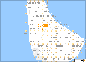 map of Dukes